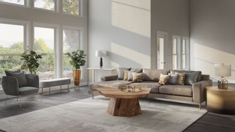 Modern, Midcentury Modern Living Room by Havenly Interior Designer Daniela