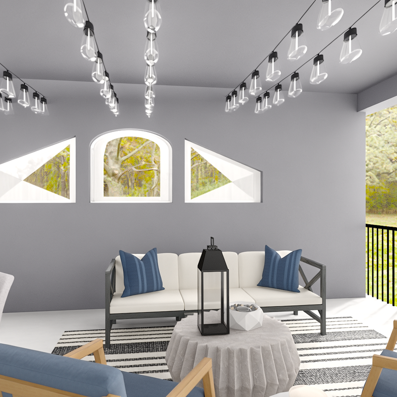 Modern Outdoor Space Design by Havenly Interior Designer Danielle